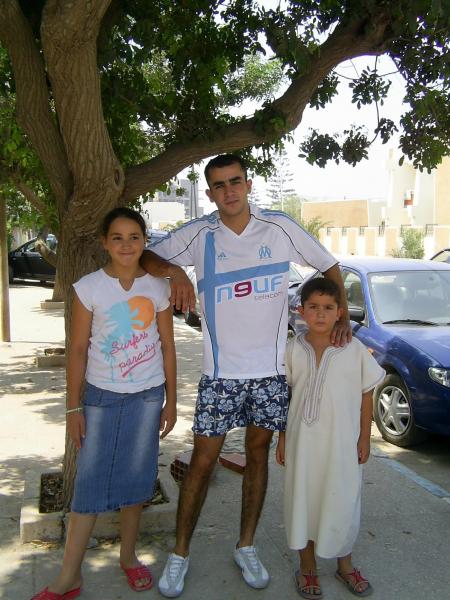 mimi,djamel et nabile en promon�de.